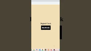 Digital Clock Using ReactJS useEffect useState 2023