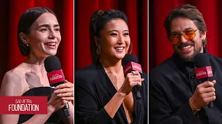 Cast for Emily in Paris Conversations at the SAG-AFTRA Foundation