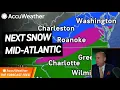 The Forecast Feed Mid-Atlantic is Next Snowstorm