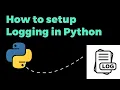 Download Lagu How to setup Logging in Python | Ravi Prasath S