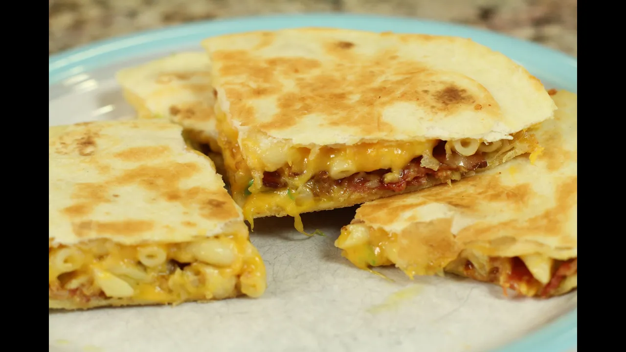 Macaroni And Cheese Quesadilla by Rockin Robin