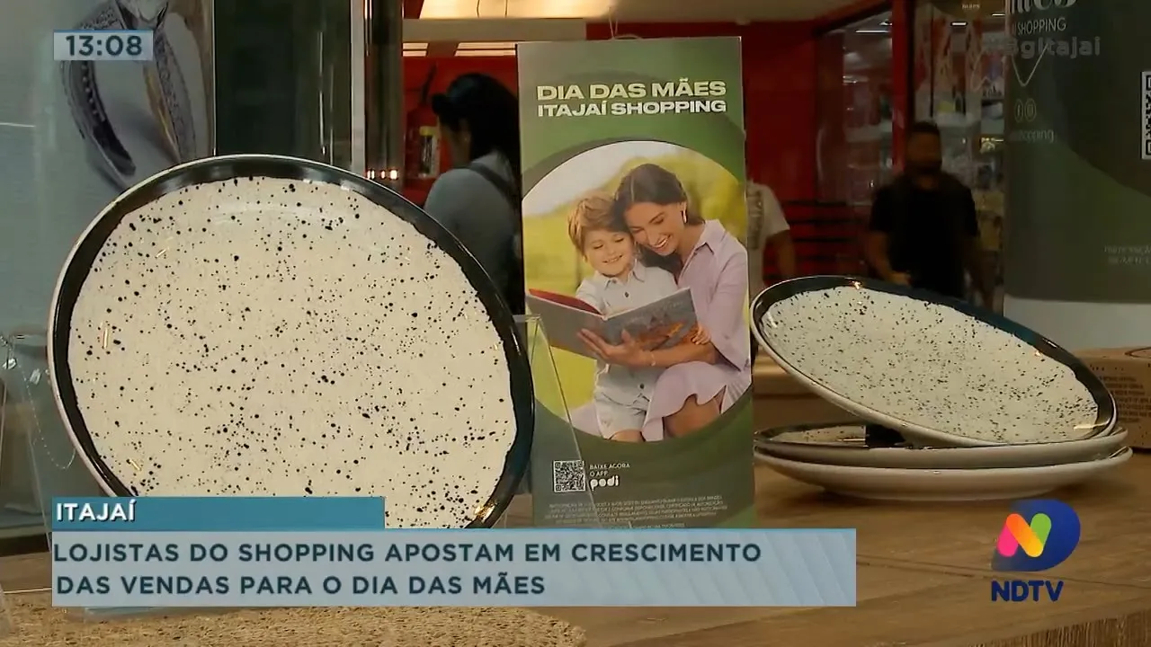 Lojas do Itajaí Shopping apostam em crescimento das vendas para o dia das Mães