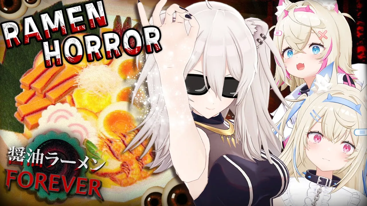 【醤油ラーメンFOREVER COLLAB with BOTAN】ぼたん先輩、美味しいラーメンの作り方を教えてぇ～！shoyu ramen with botan-senpai 🐾 【FUWAMOCO】