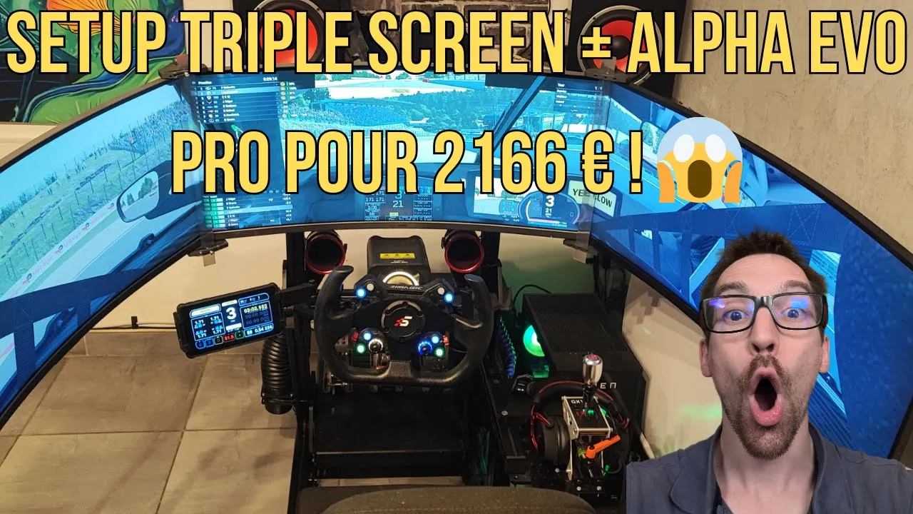 Comment avoir un setup simracing complet sans se ruiner !