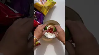 جربنا انا ومنى اطيب صلصة الشيبس لنغمسها Chips 