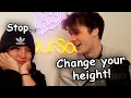 Wilbur Roasts Quackity s Height