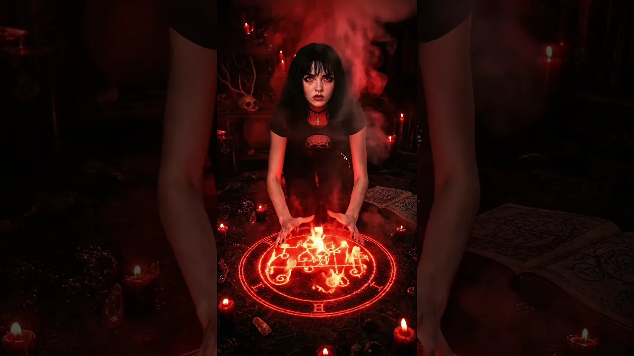 She didn't summon Beleth. She just... called back. 🕯️🖤 poster