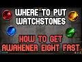 3 16 POE How To Get A8 Fast - Where to Put Watchstones and how to progress atlas quickly
