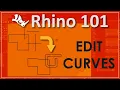 Rhino 101 - Part 8 Editing Curves Explained Getting Started with Rhino 8