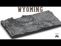 Wyoming Topography - 3D Elevation Map