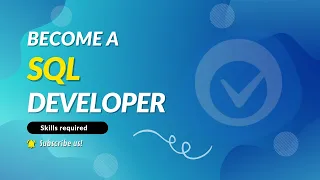 How to become a SQL developer SQL developer career path Valuetech Academy