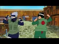 Kakashi and Guy dance Janken
