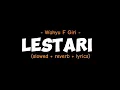 Download Lagu LESTARI - Wahyu F Giri - ( slowed + reverb + lyrics ) 🎧🎶