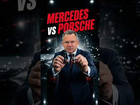 Mercedes vs Porsche: Чьи болты надежнее? ⚡😈 #mercedes #porsche #shorts #alekseymercedes