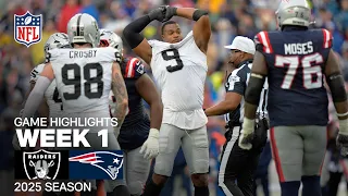 Las Vegas Raiders Vs New England Patriots Game Highlights NFL 2025 Season Week 1  Las Vegas Raiders Vs New England Patriots Game Highlights NFL 2025 Season Week 1