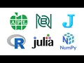 APL vs BQN vs J vs Q vs NumPy vs Julia vs R