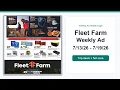 Fleet Farm Weekly Ad 26 - 26 Top Deals