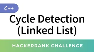 Cycle Detection in Linked List - HackerRank Data Structures Solutions in