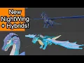 New NightWing Model and Hybrids Wings of Fire the Journey