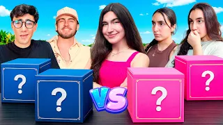 CHICAS vs CHICOS: Quién organiza la MEJOR PIJAMADA con los mismos productos?