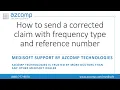 Medisoft - How to Send a Corrected Claim