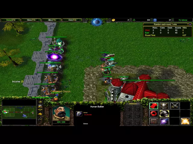 Warcraft 3 TFT - Castle Fight EU #14