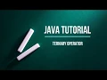 Java Bangla Tutorial Part 6 4 Conditional Operator Ternary Operator