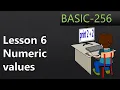 lesson6 numeric values