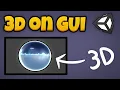Placing 3D objects on a Unity canvas