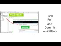 How to pull push and commit android project and code to github in android studio latest