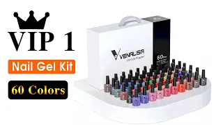Venalisa VIP1 Nail Gel Polish Kit of 60 Colors Venalisa Nails