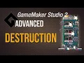 Megaman style destruction Game Maker Studio 2 Advanced