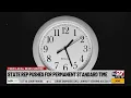 Lawmaker pushes for permanent standard time in Pennsylvania