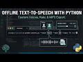 How to Build a Text to Speech Engine in Python Voices Speed MP3 Export