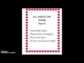 All About Me Poem Part II Teacher Militza Morales
