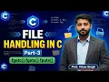 46 fgetc function fgets fputs in File handling Part 3 in c in hindi by vikas singh