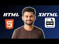 HTML vs XHTML Explained in Complete Guide for Beginners