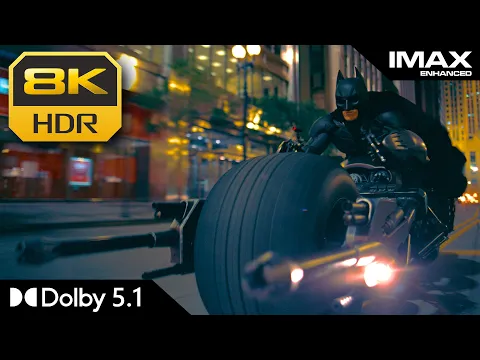 Download MP3 8K HDR IMAX | Batpod (The Dark Knight) | Dolby 5.1