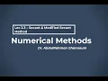 Lec 2 3 - Secant Modified Secant Method