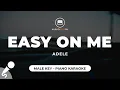 Download Lagu Easy On Me - Adele (Male Key - Piano Karaoke)