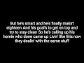 Scarface – I Seen A Man Die(lyrics)