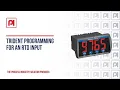 Process Instrument Solutions - Precision Digital Trident Programming for an RTD Input