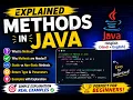 Methods in Java Why Methods Are Needed Static Non-Static Methods