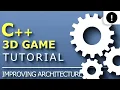 C 3D Game Tutorial 15 Creating 3D Engine - Improving Engine Architecture