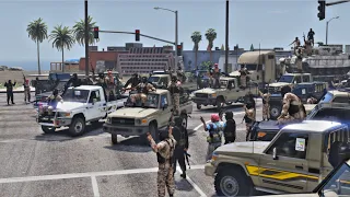 المافيا تغدر بأخ راعي الشاص ليشتعل الصراع بين القبائل والمافيا قراند GTA V 5 