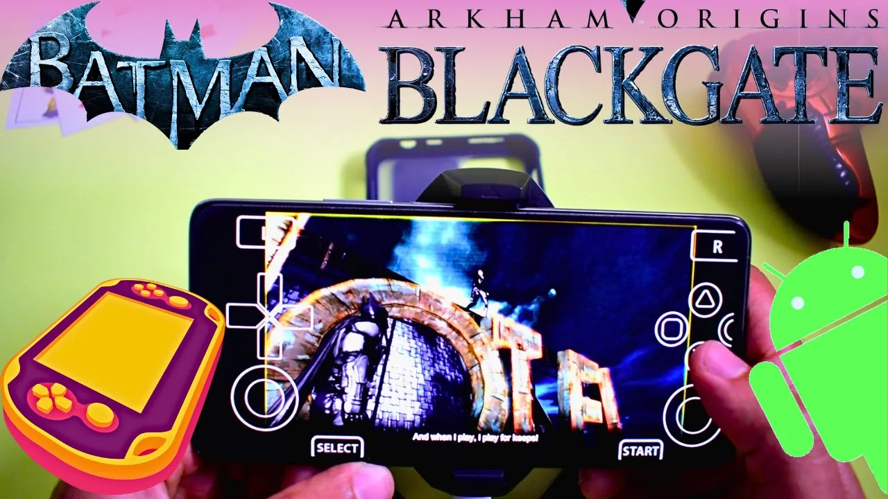 Batman Arkham Origins Blackgate Android - Vita3k Android - PSVita Emulator Android 2023