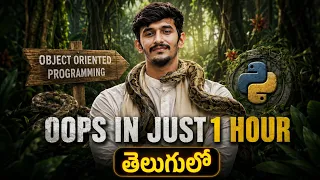 Python Full Course in Telugu OOP in Python Class Object Inheritance Polymorphism Telugu