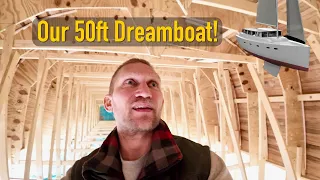 Lamination Update: 1/3 Of Exterior Completed! – Ep. 374 RAN Sailing