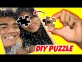 Make Jigsaw Puzzle with Your Own Photo DIY Gift