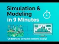 Simulation and Modeling Explained in 9 Minutes